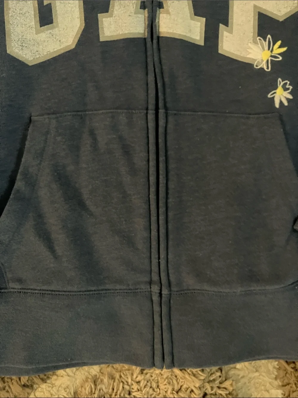GAP Daisy Zip-Up Hoodie
